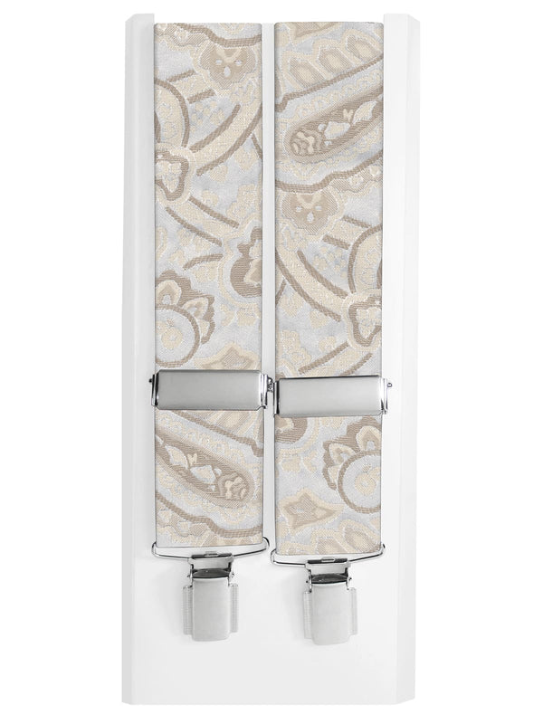 tirantes seda beige motivos cachemir