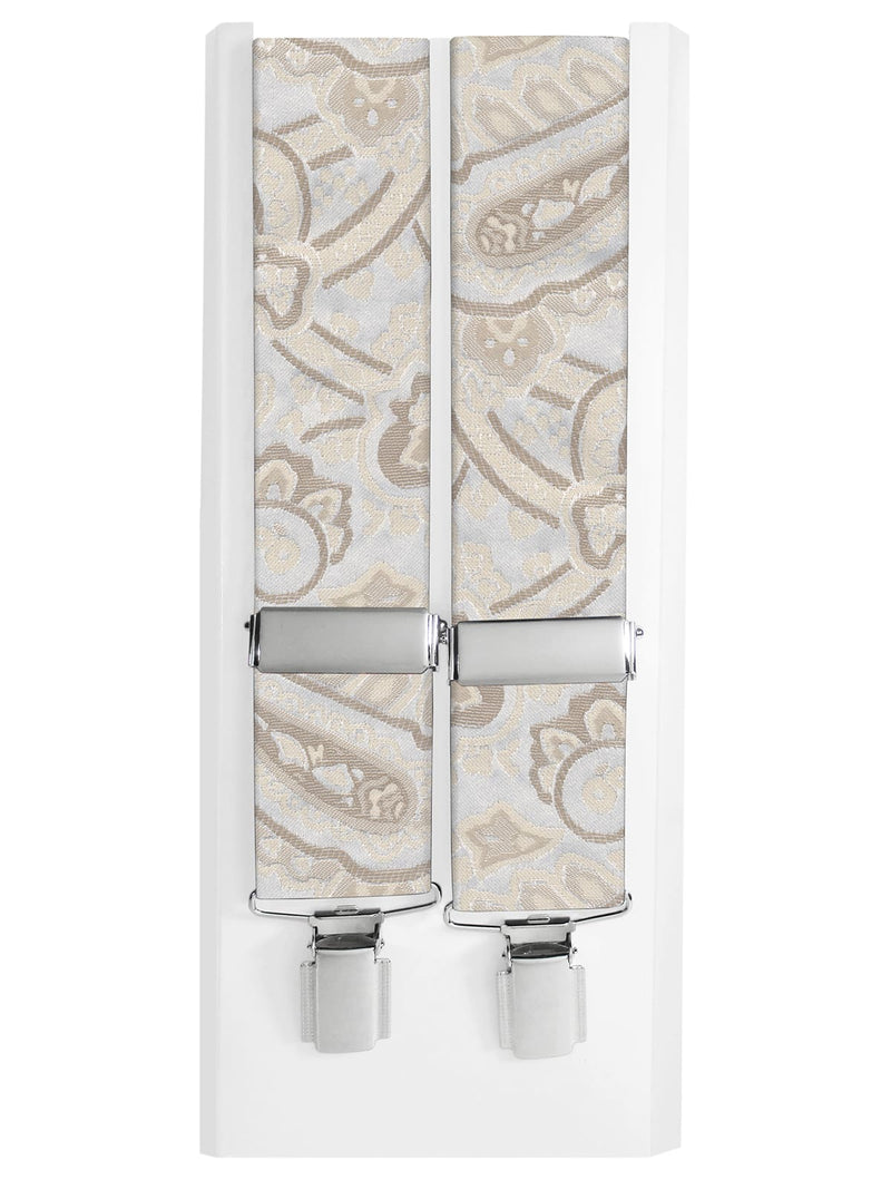 tirantes seda beige motivos cachemir
