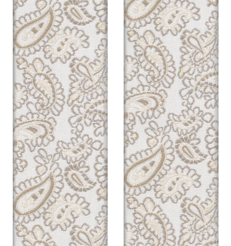 tirantes seda motivos cachemir beige