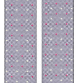 tirantes seda gris con topos