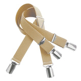 tirantes de niño beige