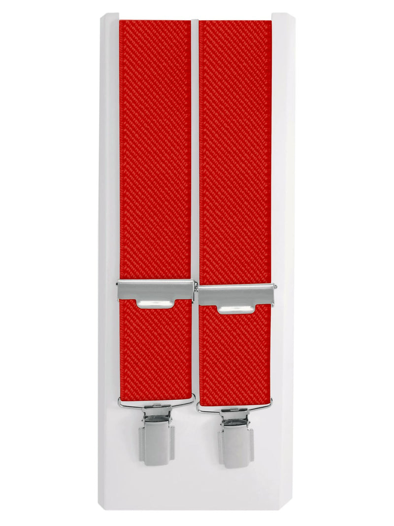 tirantes de niño rojos