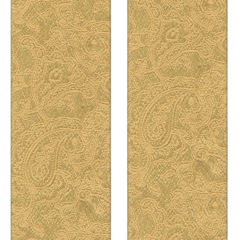 TIRANTES SEDA DORADO MOTIVOS CACHEMIR