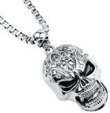 COLGANTE PARA HOMBRE CALAVERA METAL