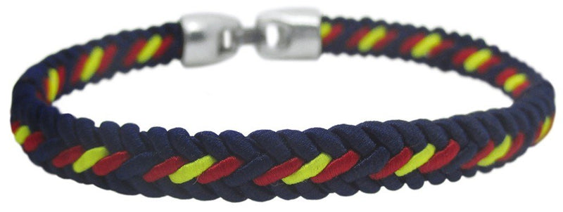 PULSERA HILO TRENZADO MARINO ESPAÑA