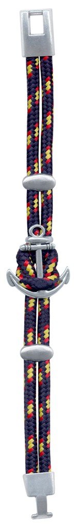 PULSERA NAUTICA MARINO BANDERA DE ESPAÑA CON ANCLA