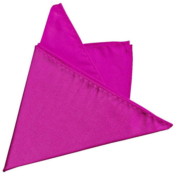 PAÑUELO DE BOLSILLO SEDA ROSA FUCSIA