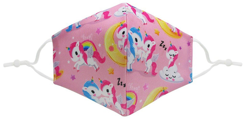 MASCARILLA INFANTIL HIGIENICA REUTILIZABLE UNICORNIOS