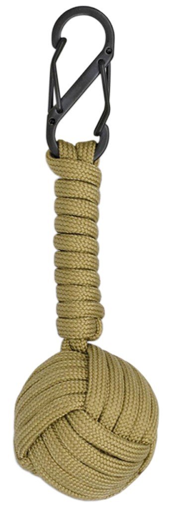 LLAVERO PARACORD NUDO MARINERO CAQUI