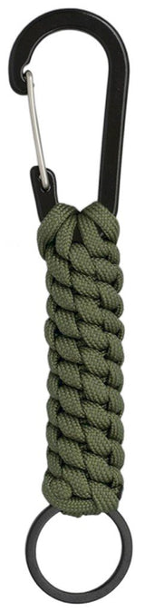 LLAVERO PARACORD TRENZA VERDE