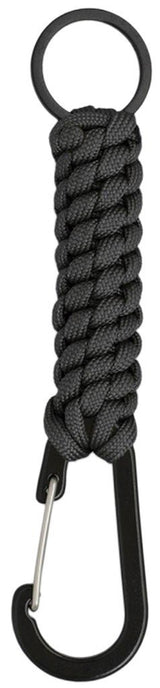 LLAVERO PARACORD TRENZA NEGRO