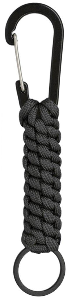 LLAVERO PARACORD TRENZA NEGRO