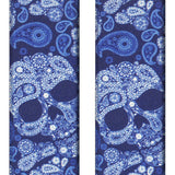 TIRANTES ELASTICOS DE HOMBRE CALAVERAS FANTASIA AZUL