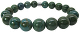 PULSERA PARA HOMBRE JASPE VERDE