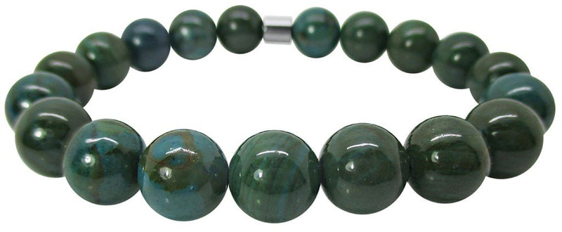 PULSERA PARA HOMBRE JASPE VERDE