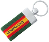 LLAVERO TEXTIL VERDE GUARDIA CIVIL