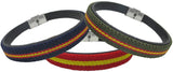 PULSERA TEXTIL ELASTICO COLORES BANDERA ESPAÑA