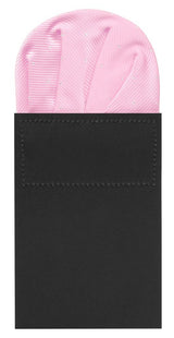 CARTON PAÑUELO DE BOLSILLO ROSA MICROTOPOS PLATA