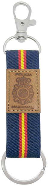 LLAVERO TEXTIL POLICIA NACIONAL