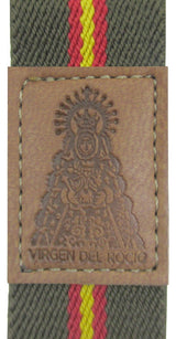 LLAVERO TEXTIL VIRGEN DEL ROCIO