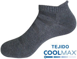 CALCETINES HOMBRE DEPORTIVOS INVISIBLES ALGODON COOLMAX