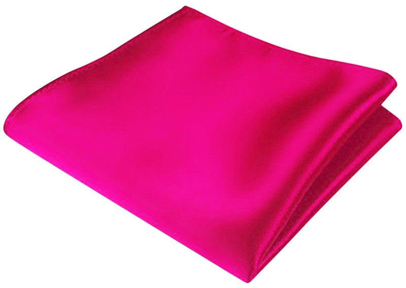 PAÑUELO DE BOLSILLO SATEN ROSA FUCSIA