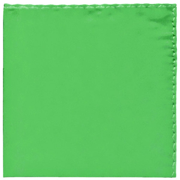 PAÑUELO DE BOLSILLO SATEN VERDE FLUOR