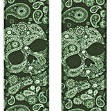 TIRANTES ELASTICOS DE HOMBRE CALAVERAS FANTASIA VERDE