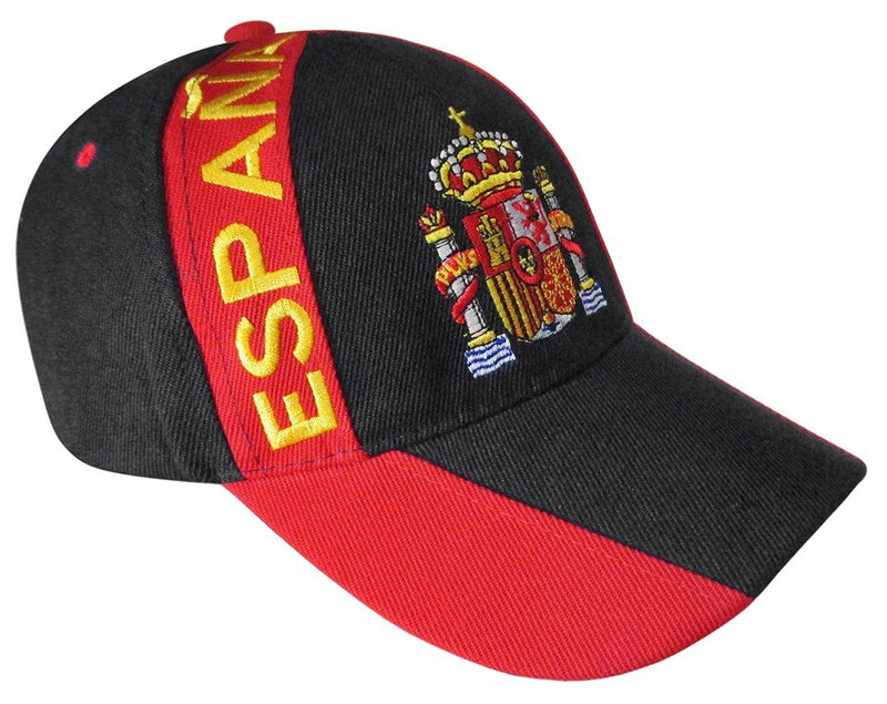 GORRA NEGRA ESCUDO ESPAÑA