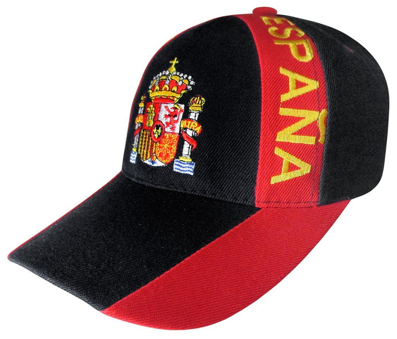 GORRA NEGRA ESCUDO ESPAÑA