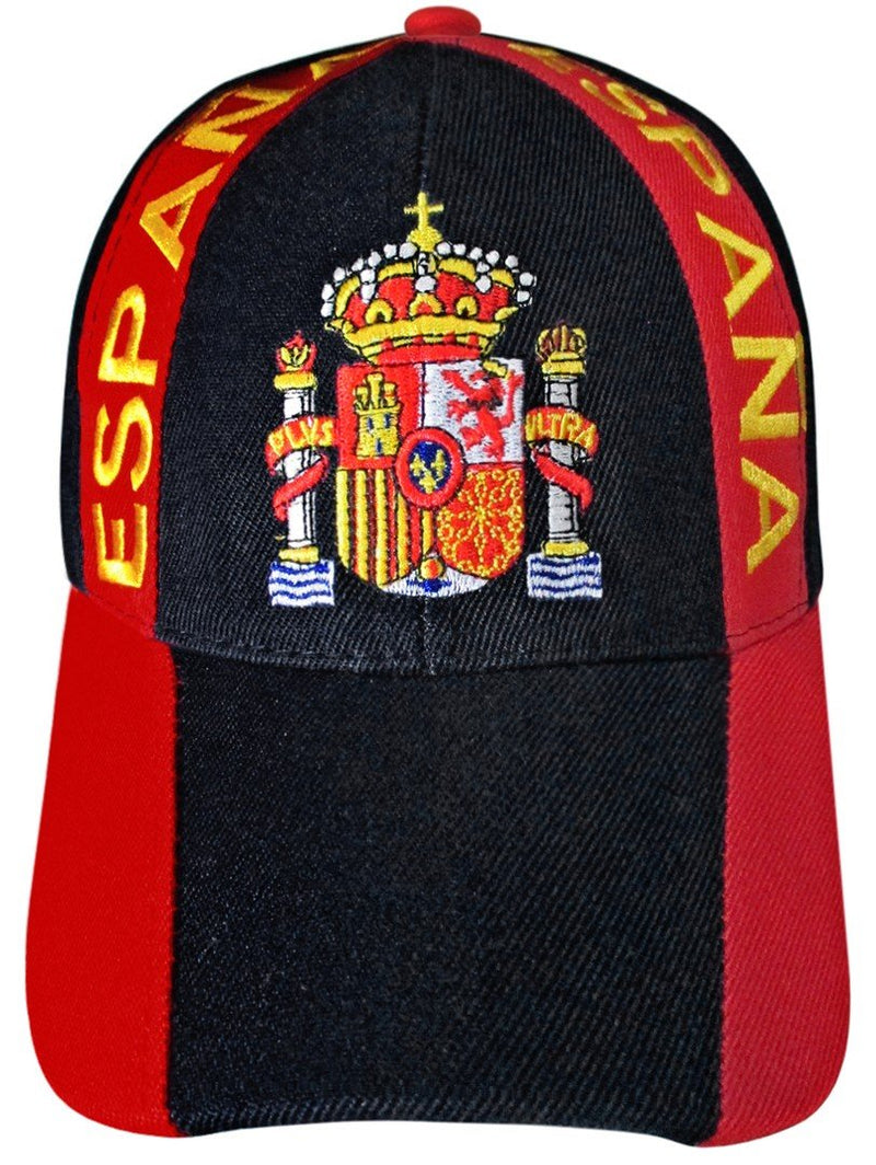 GORRA NEGRA ESCUDO ESPAÑA