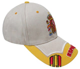 GORRA CON BORDADO ESCUDO DE ESPAÑA BEIGE