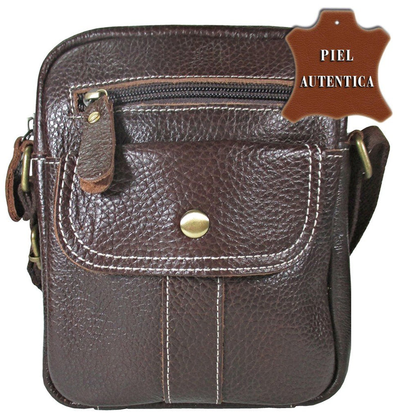 Marrón Bolso Cuero | Pequeña Bolsa Hombro | GRUPO JOSVIL