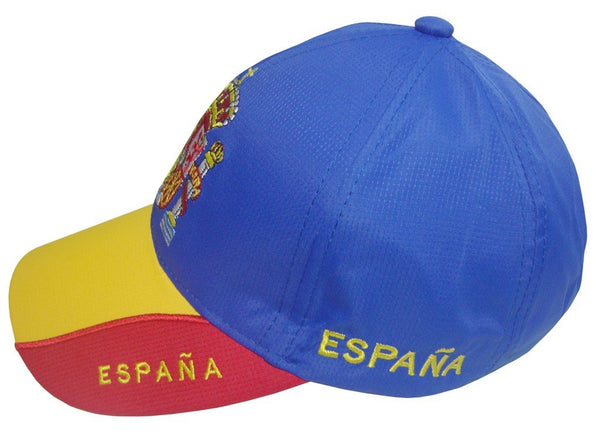 GORRA CON BORDADO ESCUDO DE ESPAÑA AZUL