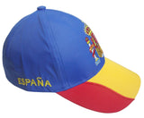 GORRA CON BORDADO ESCUDO DE ESPAÑA AZUL