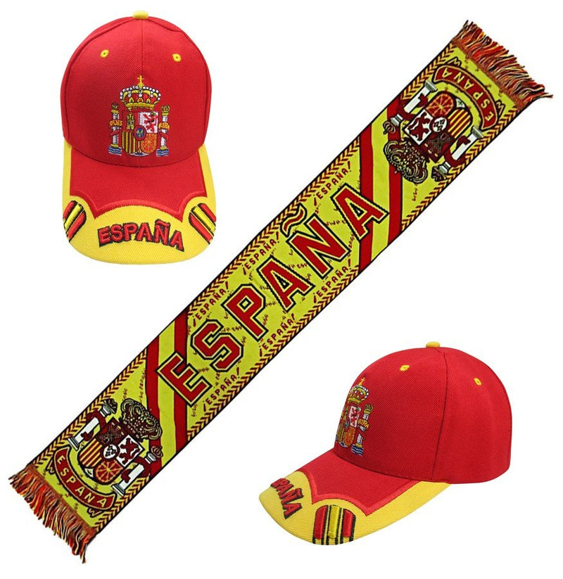 GORRA ESPAÑA + BUFANDA