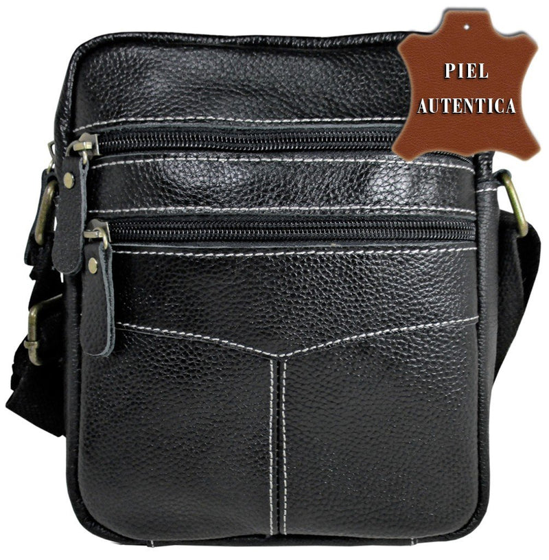 Bolso Bandolera Piel Negro | Bolso Bandolera Negro | GRUPO JOSVIL