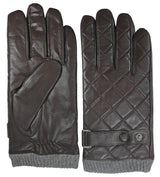 GUANTES HOMBRE PIEL MARRONES