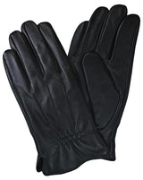 GUANTES HOMBRE TACTILES PIEL NEGROS