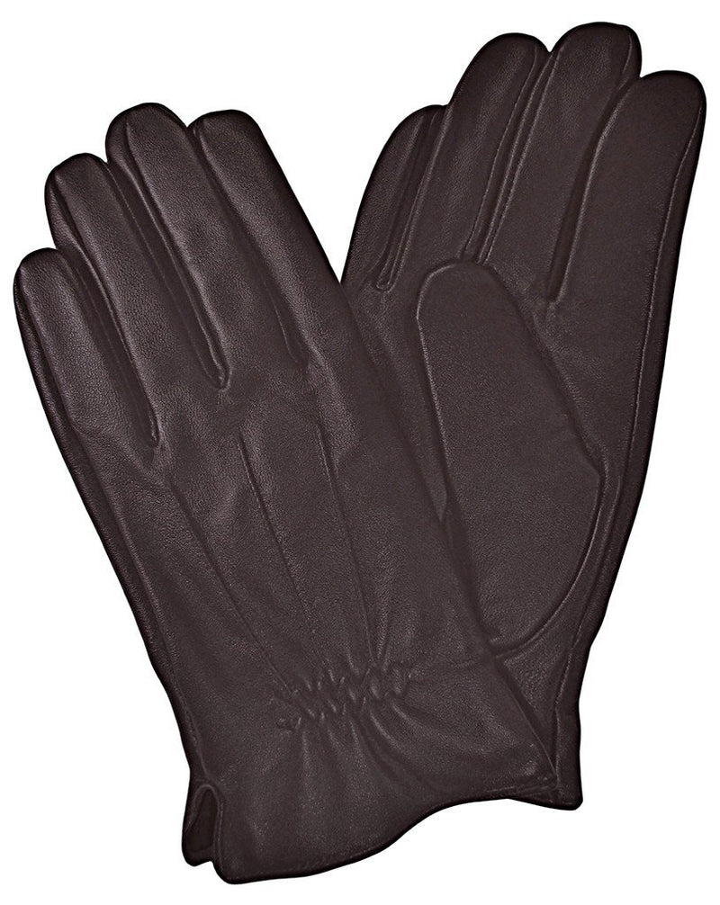 GUANTES HOMBRE TACTILES PIEL MARRONES