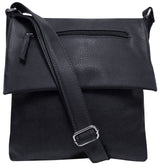 Bolsa Mediana Unisex Negra | Bandolera Negra Versátil | GRUPO JOSVIL