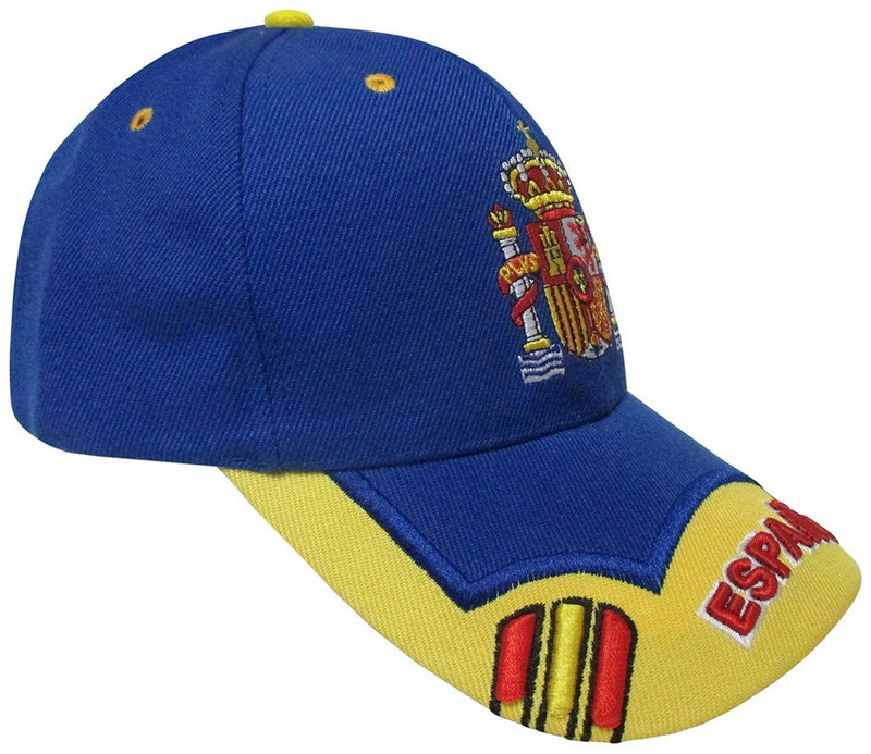 GORRA CON BORDADO ESCUDO DE ESPAÑA AZULON